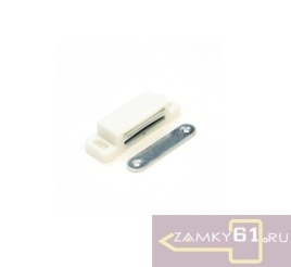 Мебельный магнит пластиковый KL-31 (белый) ИДЕЯ
