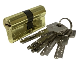 Механизм цилиндровый Z 70 (30х40) РВ (золото, ключ-ключ) Vantage